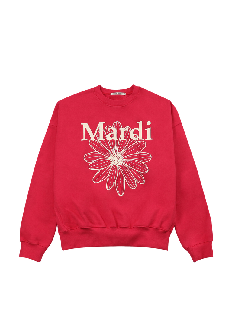 Mardi-Mercredi-Sweatshirt-Flowermardi-Blossom-Red-Ivory