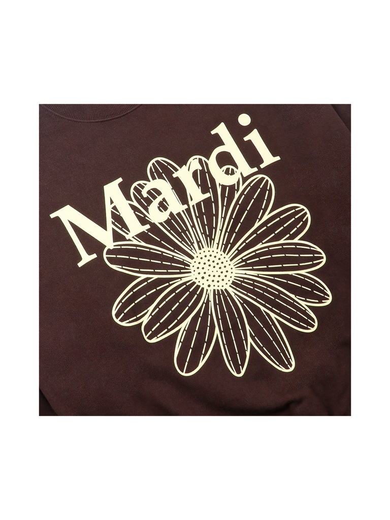 Mardi-Mercredi-Sweatshirt-Flowermardi-Brown-Cream