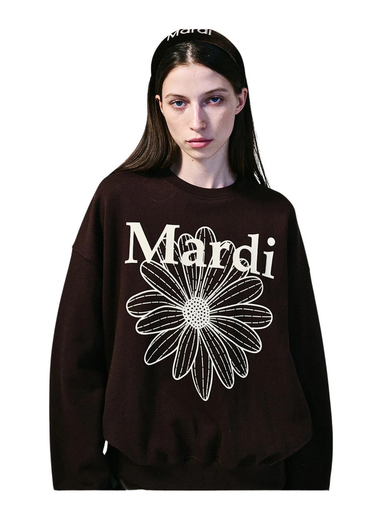 Mardi-Mercredi-Sweatshirt-Flowermardi-Brown-Cream