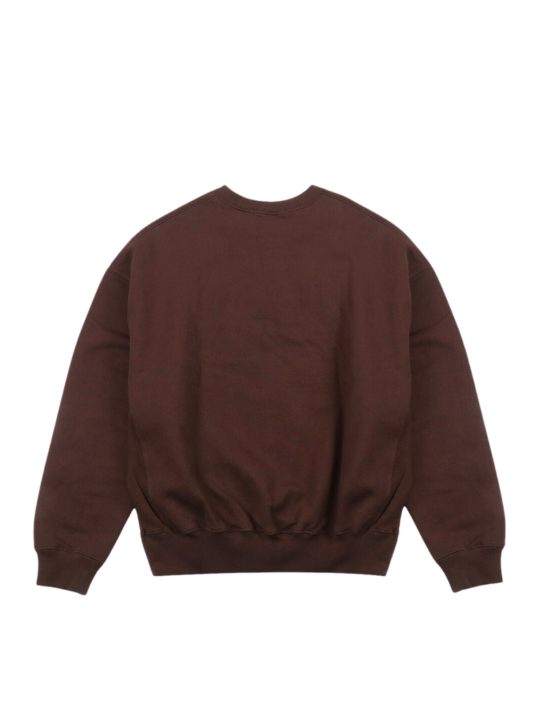 Mardi-Mercredi-Sweatshirt-Flowermardi-Needlework-Brown-Cream