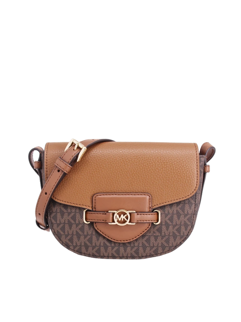 Michael-35F4G6RC1B-Kors-Reed-Small-Saddle-Crossbody-Bag-Brown