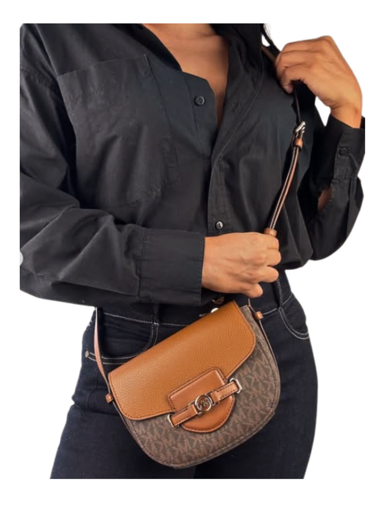 Michael-35F4G6RC1B-Kors-Reed-Small-Saddle-Crossbody-Bag-Brown