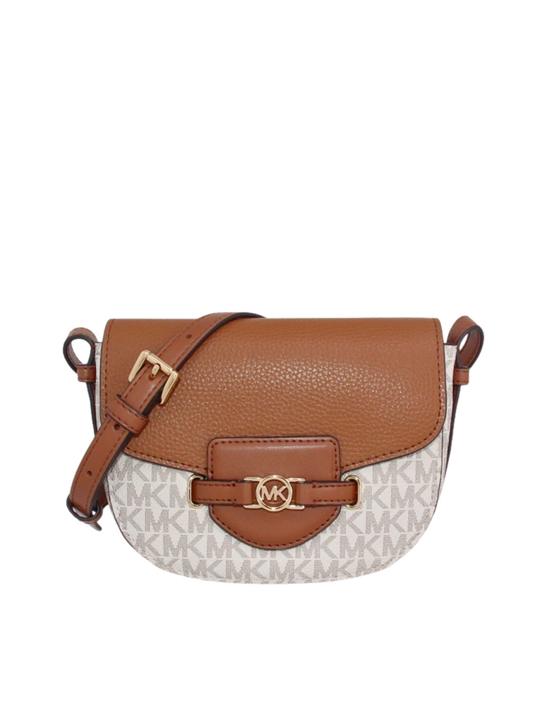 Michael-35F4G6RC1B-Kors-Reed-Small-Saddle-Crossbody-Bag-Vanilla