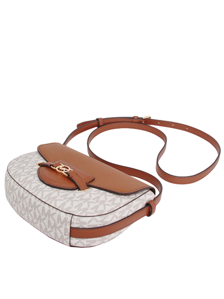 Michael-35F4G6RC1B-Kors-Reed-Small-Saddle-Crossbody-Bag-Vanilla