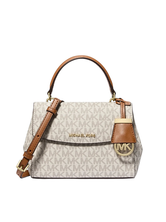 Michael-Kors-Ava-Extra-Small-Signature-Logo-Crossbody-Bag-Vanilla-Acorn