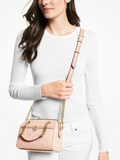 on-model-Michael-Kors-Blaire-Extra-Small-Logo-Duffle-Crossbody-Bag-Ballet