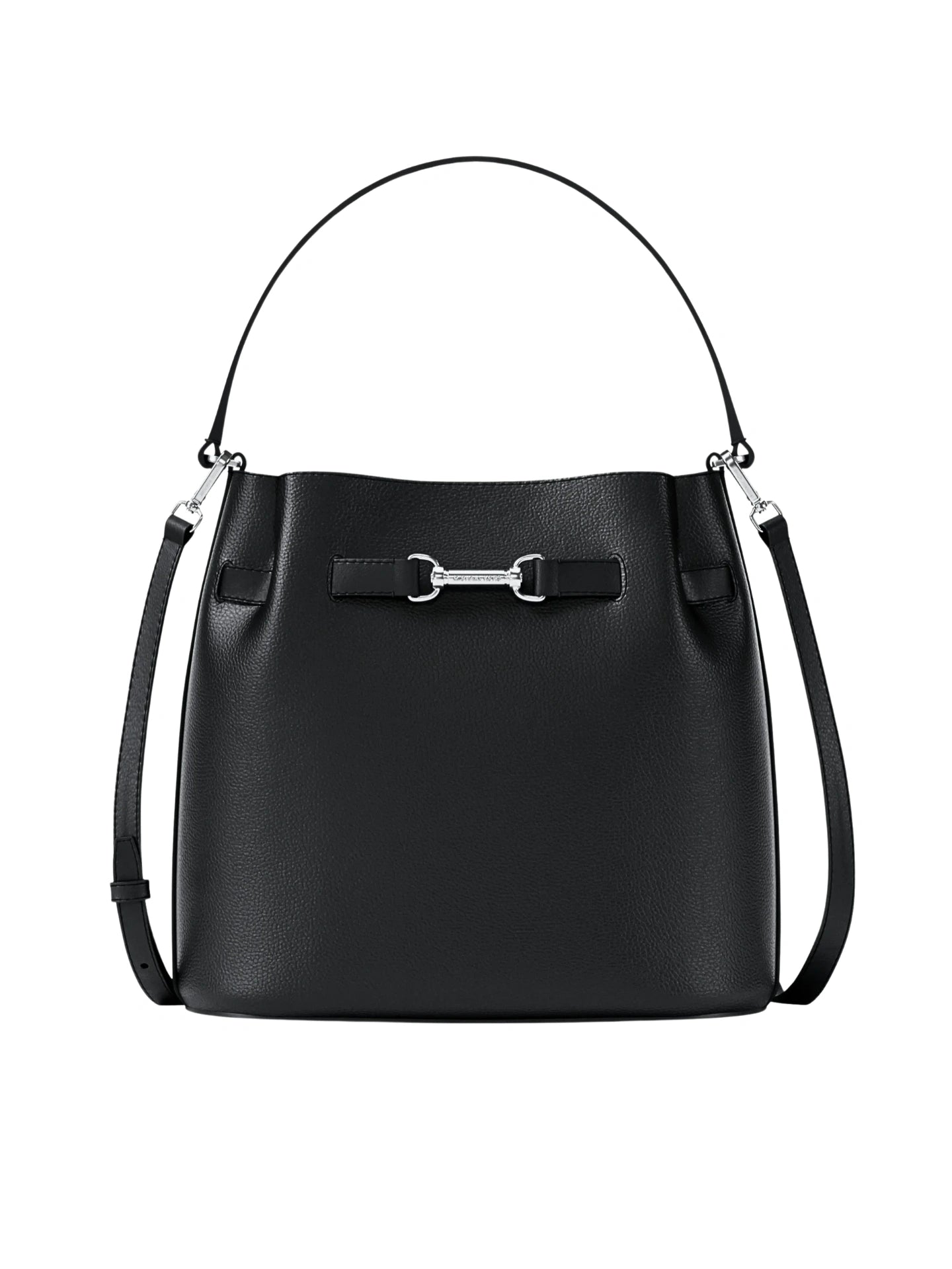 Michael-Kors-Carson-Medium-Pebbled-Leather-Convertible-Bucket-Crossbody-Bag-Black