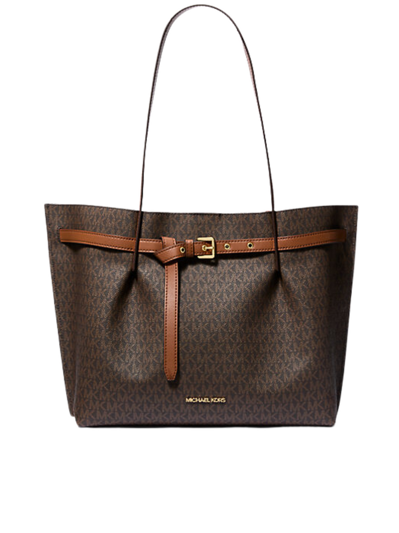 Mk brown tote bag shop