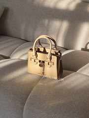Michael-Kors-Hamilton-Extra-Small-Satchel-Leather-Crossbody-Bag-Camel-balilene