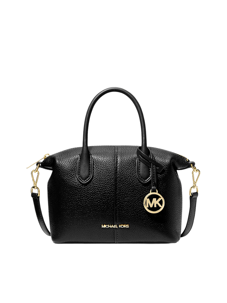 Michael-Kors-Hyde-Small-Satchel-Leather-Black