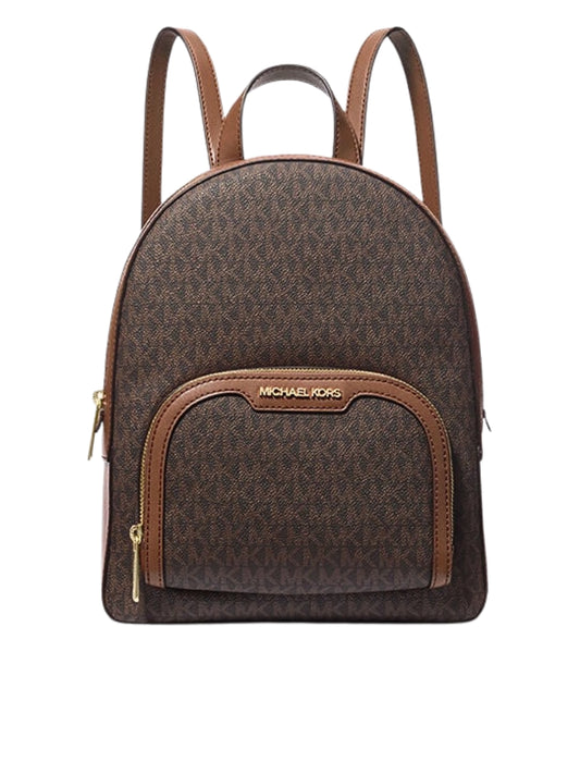 Michael Kors Jaycee Medium Logo Backpack Brown