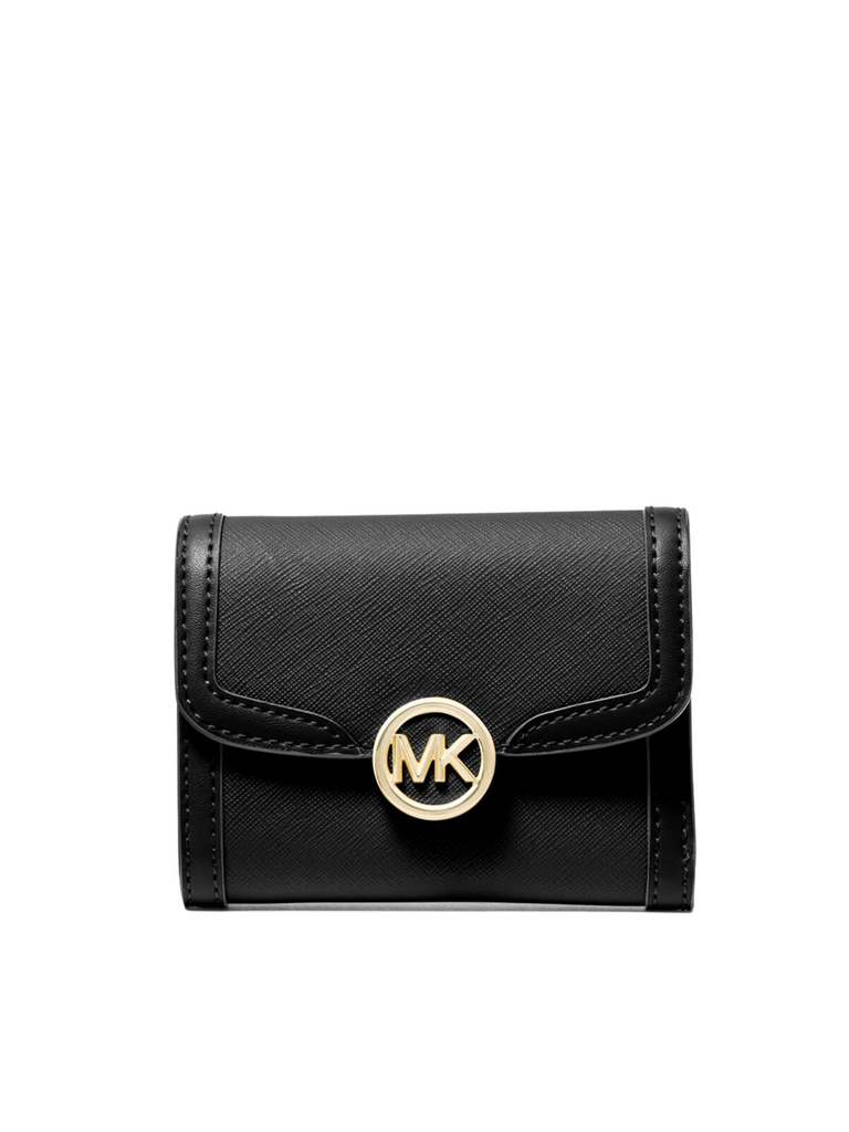 Michael-Kors-Leida-Medium-Wallet-Black