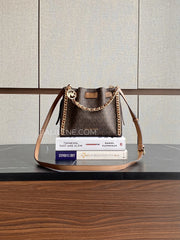 Michael-Kors-Mina-Small-Signature-Logo-Chain-Crossbody-Bag-Brown-balilene