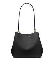 Michael Kors Pratt Medium Shoulder Bag Black