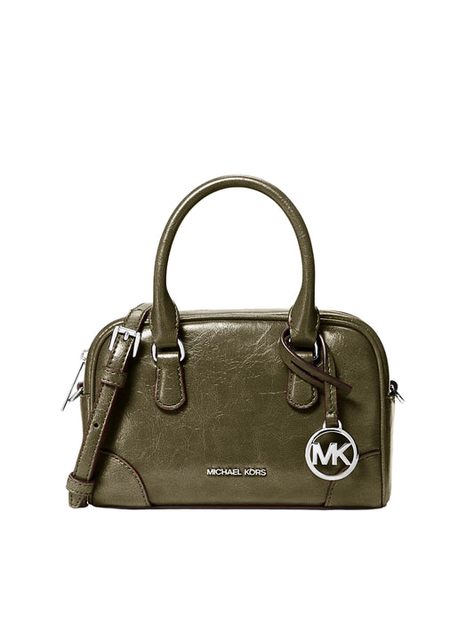 Michael-Kors-Thompson-Extra-Small-Distressed-Convertible-Satchel-Bag-Olive