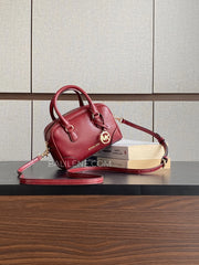 Michael-Kors-Thompson-Extra-Small-Distressed-Convertible-Satchel-Cherry-balilene