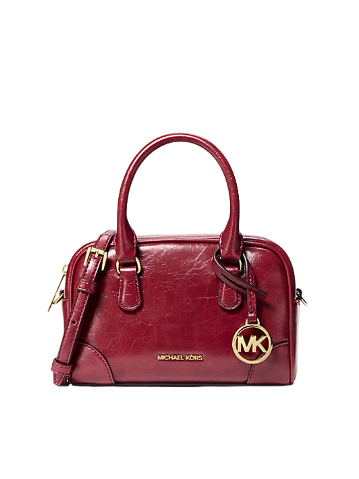 Michael-Kors-Thompson-Extra-Small-Distressed-Convertible-Satchel-Cherry