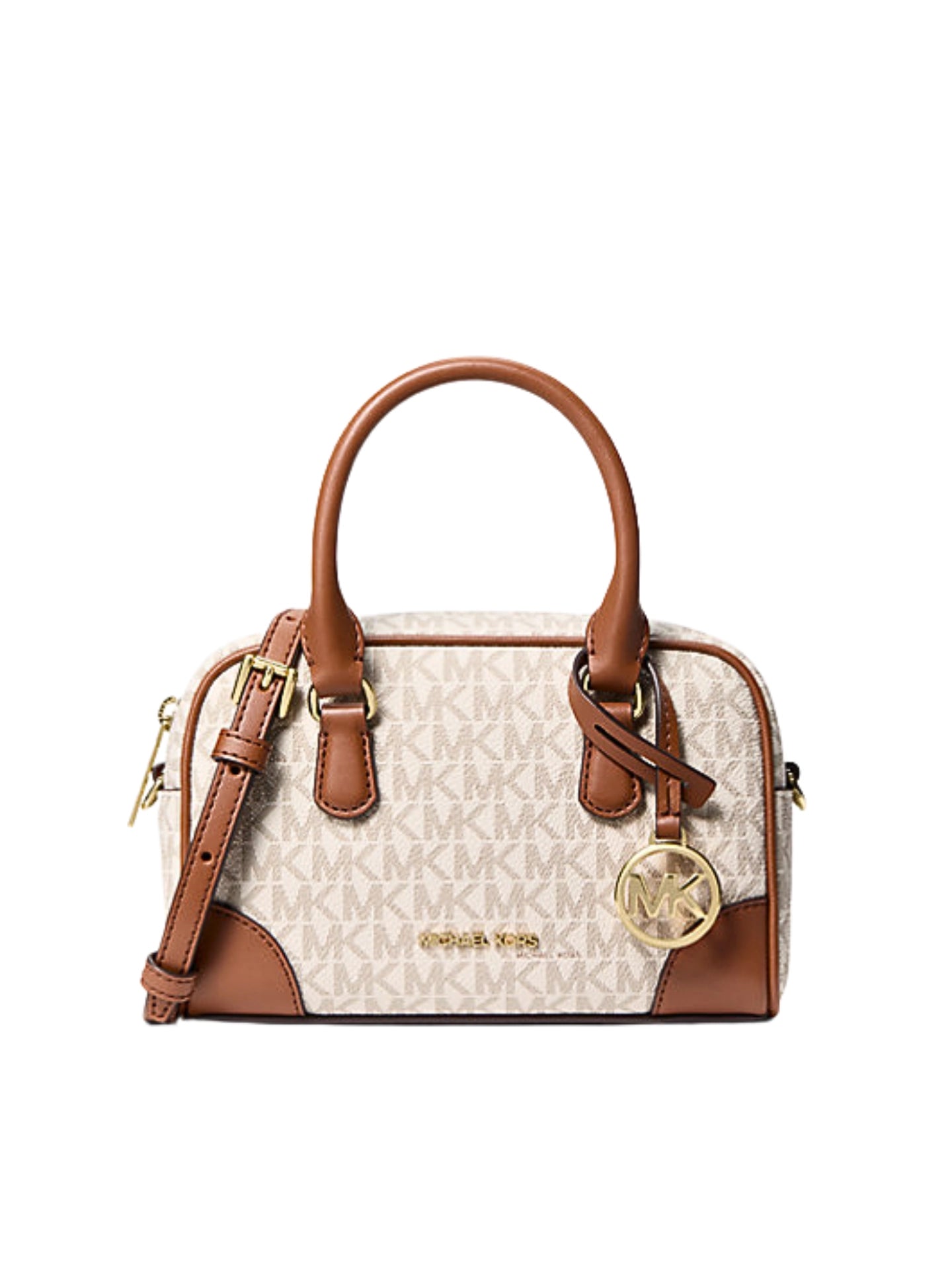 Michael-Kors-Thompson-Extra-Small-Signature-Logo-Convertible-Satchel-Bag-Vanilla