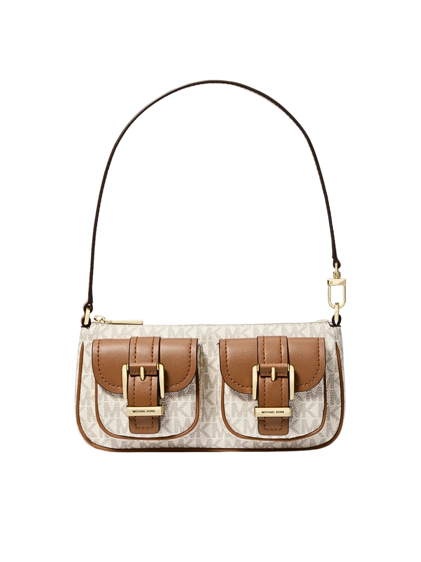 Michael-Kors-Zoe-Small-Signature-Logo-Convertible-Pochette-Vanilla-Acorn