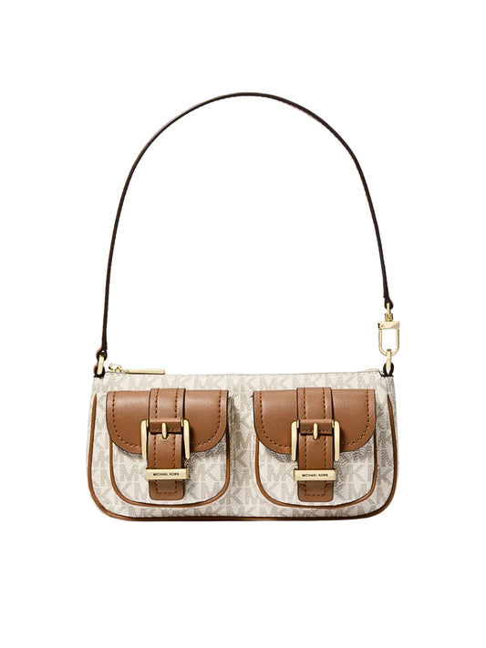 Michael-Kors-Zoe-Small-Signature-Logo-Convertible-Pochette-Vanilla-Acorn