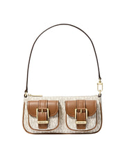 Michael-Kors-Zoe-Small-Signature-Logo-Convertible-Pochette-Vanilla-Acorn