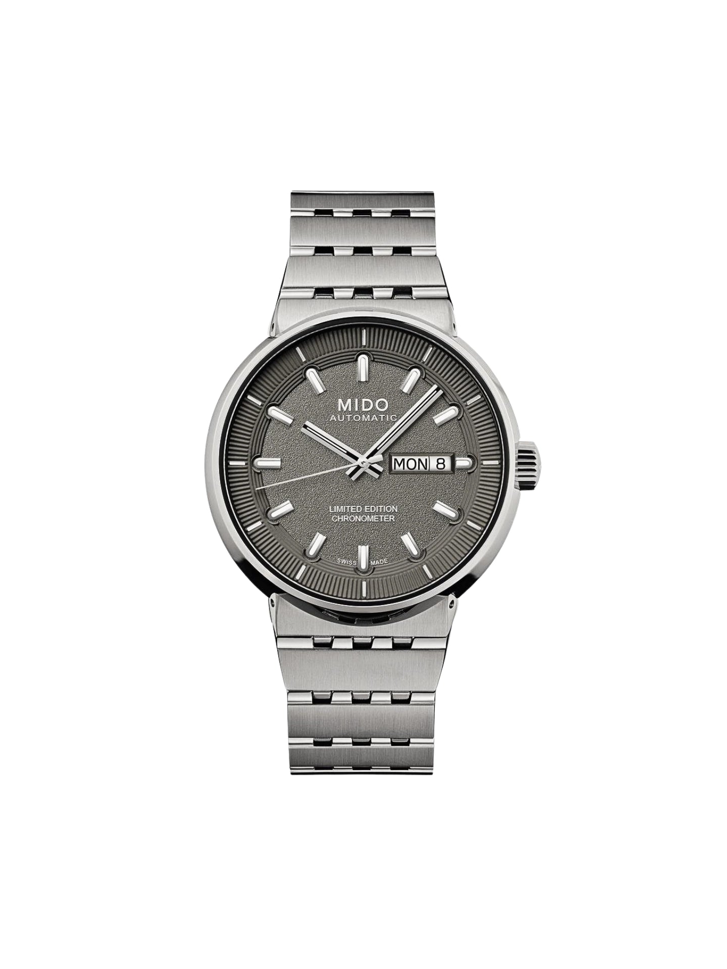 Mido-All-Dial-20th-Anniversary-Anthracite-Dial-Limited-Edition-Stainless-Steel-Watch