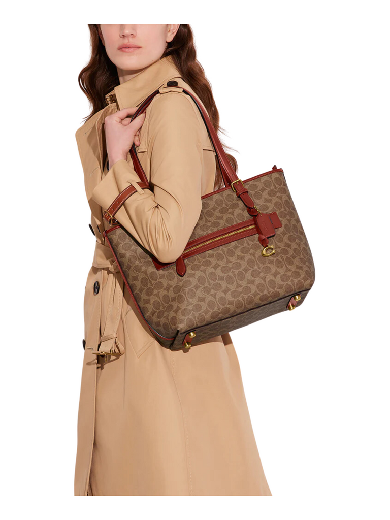 On-Model-Coach-Taylor-Tote-In-Signature-Canvas-Tan-Rust