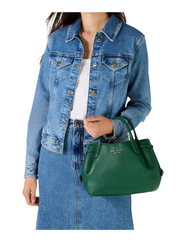 On-Model-Kate-Spade-Dumpling-Pebbled-Leather-Small-Satchel-Bag-Arugula