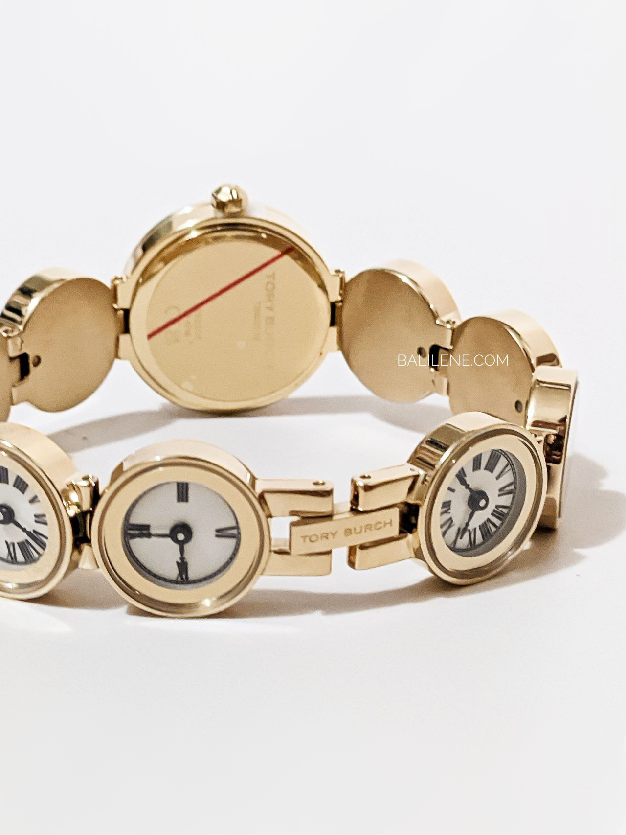 Tory Burch Clock Gold-Tone Stainless Steel Watch