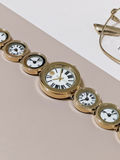 Tory Burch Clock Gold-Tone Stainless Steel Watch