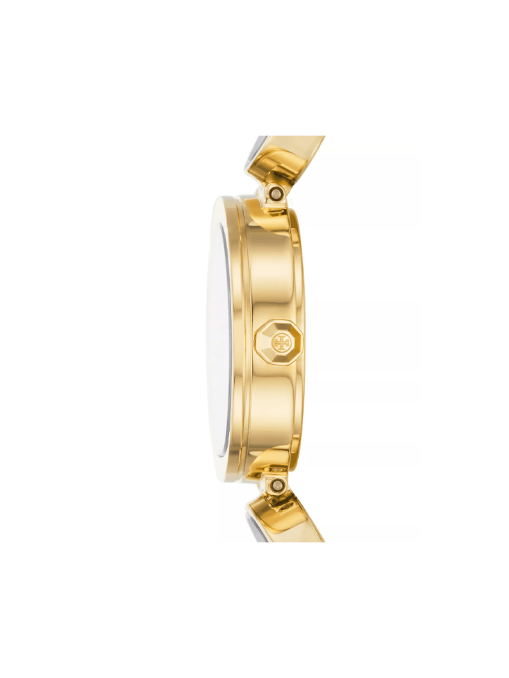 Tory Burch Clock Gold-Tone Stainless Steel Watch