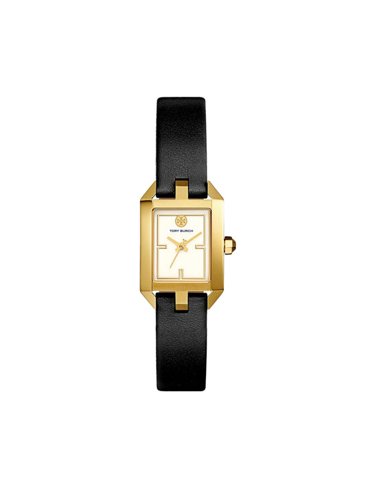 Tory-Burch-Dalloway-Three-Hand-Black-Leather-Strap-Gold-Tone-WatchTory-Burch-Dalloway-Three-Hand-Black-Leather-Strap-Gold-Tone-Watch