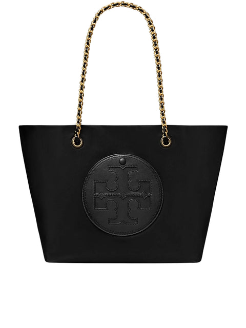 【最終価格】TORY BURCH ELLA CHAIN TOTE かごバッグ Tory Burch Ella Chain Tote Bag Black – Balilene