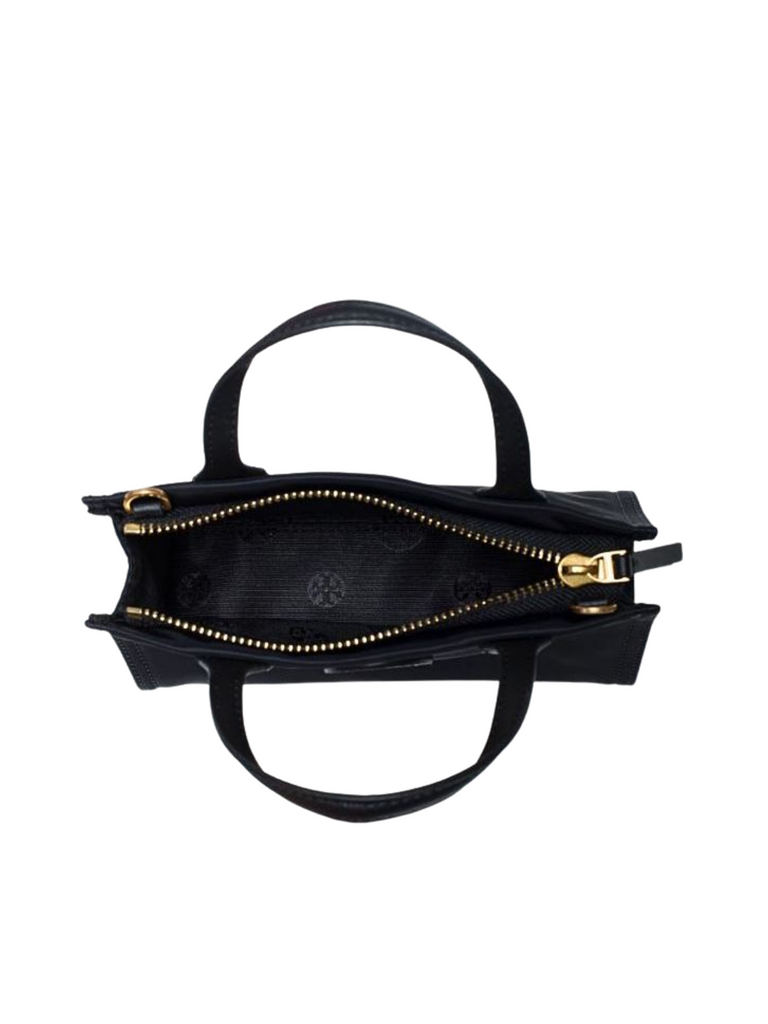 Tory-Burch-Ella-Nylon-Mini-Tote-Black