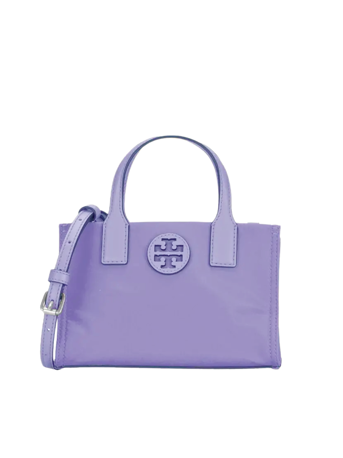 Tory Burch Ella Nylon Mini Tote Mirage Purple – Balilene