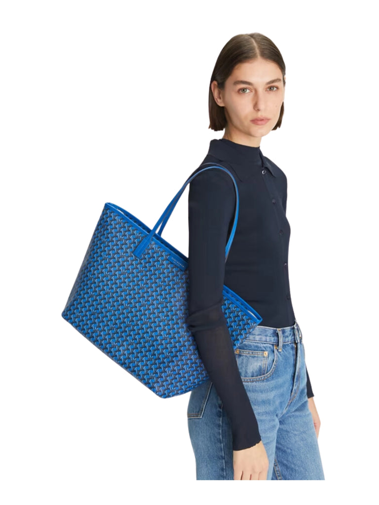 Blue tory burch tote hotsell