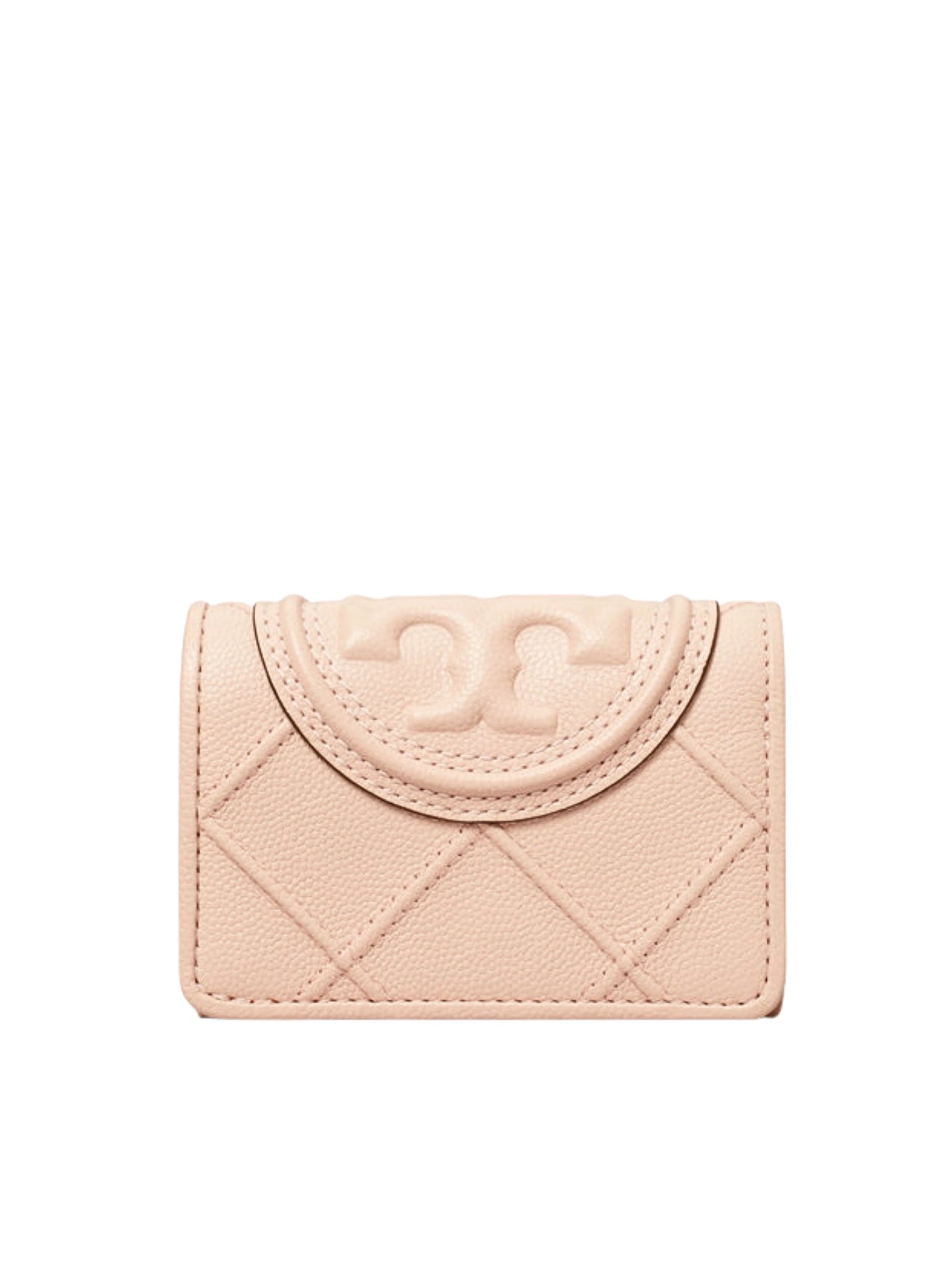 Tory-Burch-Fleming-Soft-Polished-Grain-Small-Flap-Wallet-Pink-Dawn
