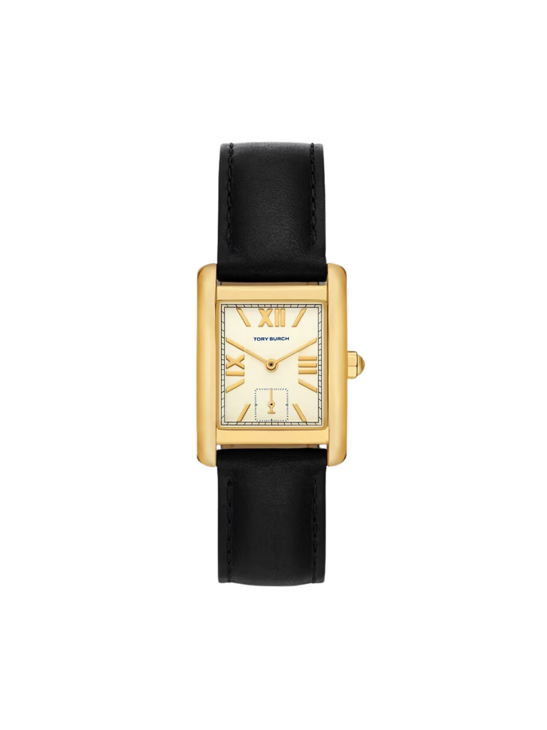 Tory-Burch-Gold-Eleanor-Watch-Black-LeatherStrap-Ladies-Watch