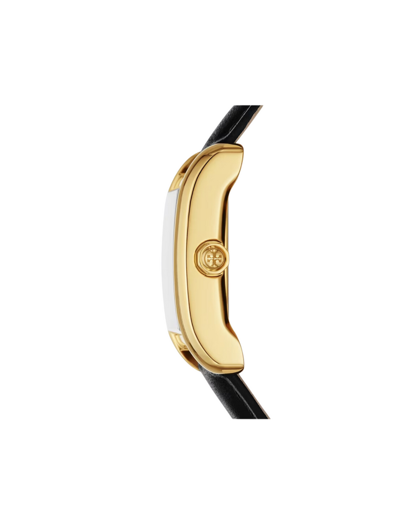 Tory-Burch-Gold-Eleanor-Watch-Black-LeatherStrap-Ladies-Watch