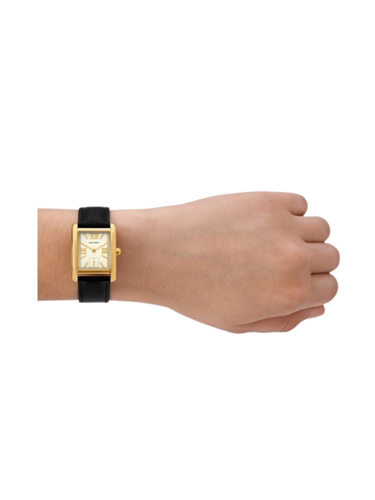 Tory-Burch-Gold-Eleanor-Watch-Black-LeatherStrap-Ladies-Watch