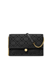 Tory-Burch-T-Monogram-Chain-Wallet-Black