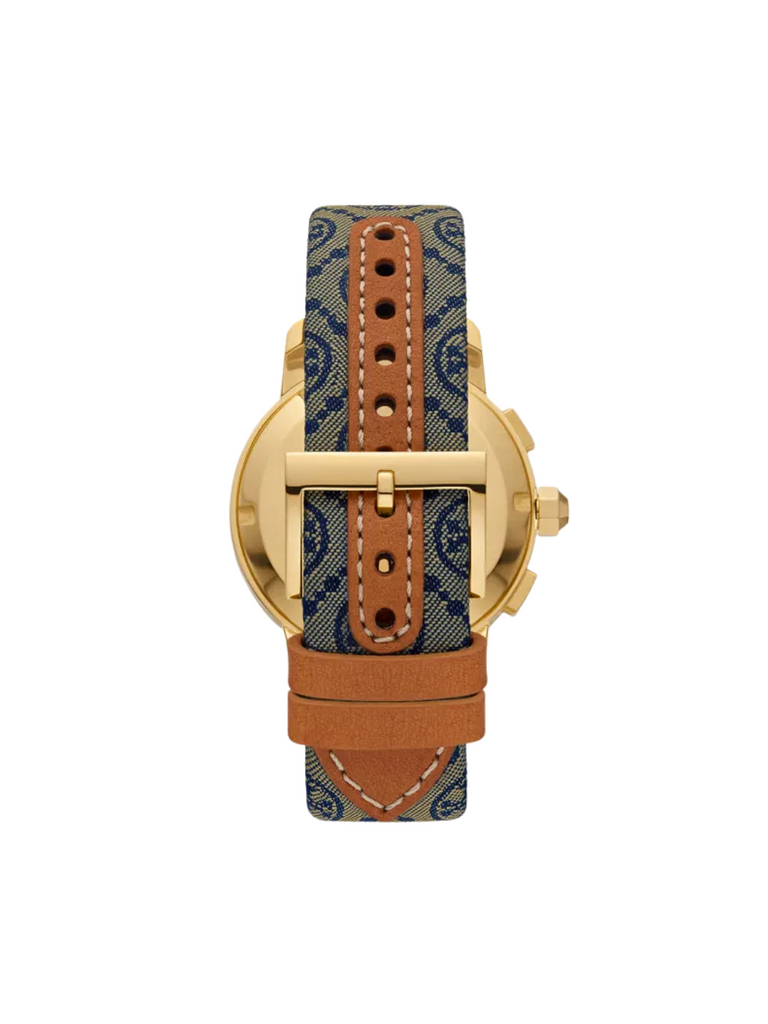 Tory-Burch-T-Monogram-NavyGold-Tone-Stainless-Steel-Watch