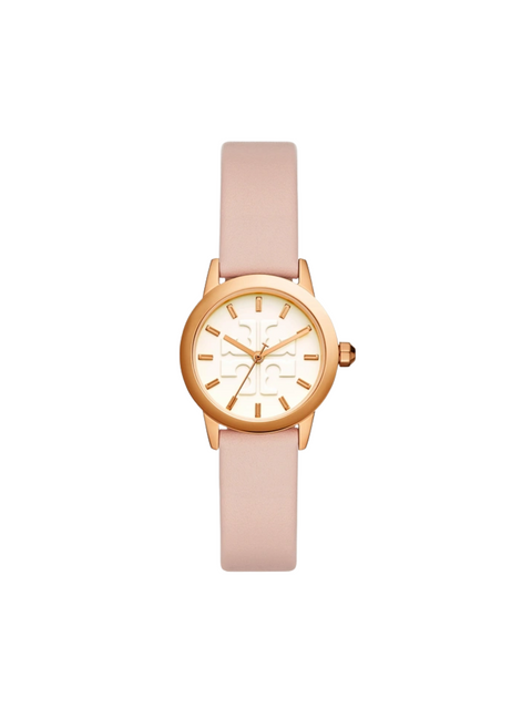 Tory Burch TBW2006 Gigi Pink Leather Strap Watch – Balilene display picture 1