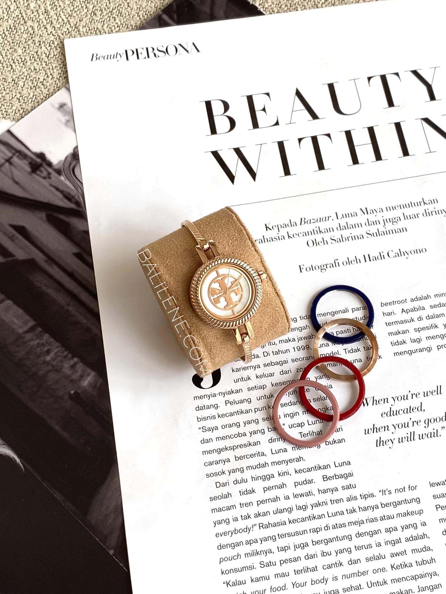 Tory Burch TBW4037 Reva Rose Gold Watch