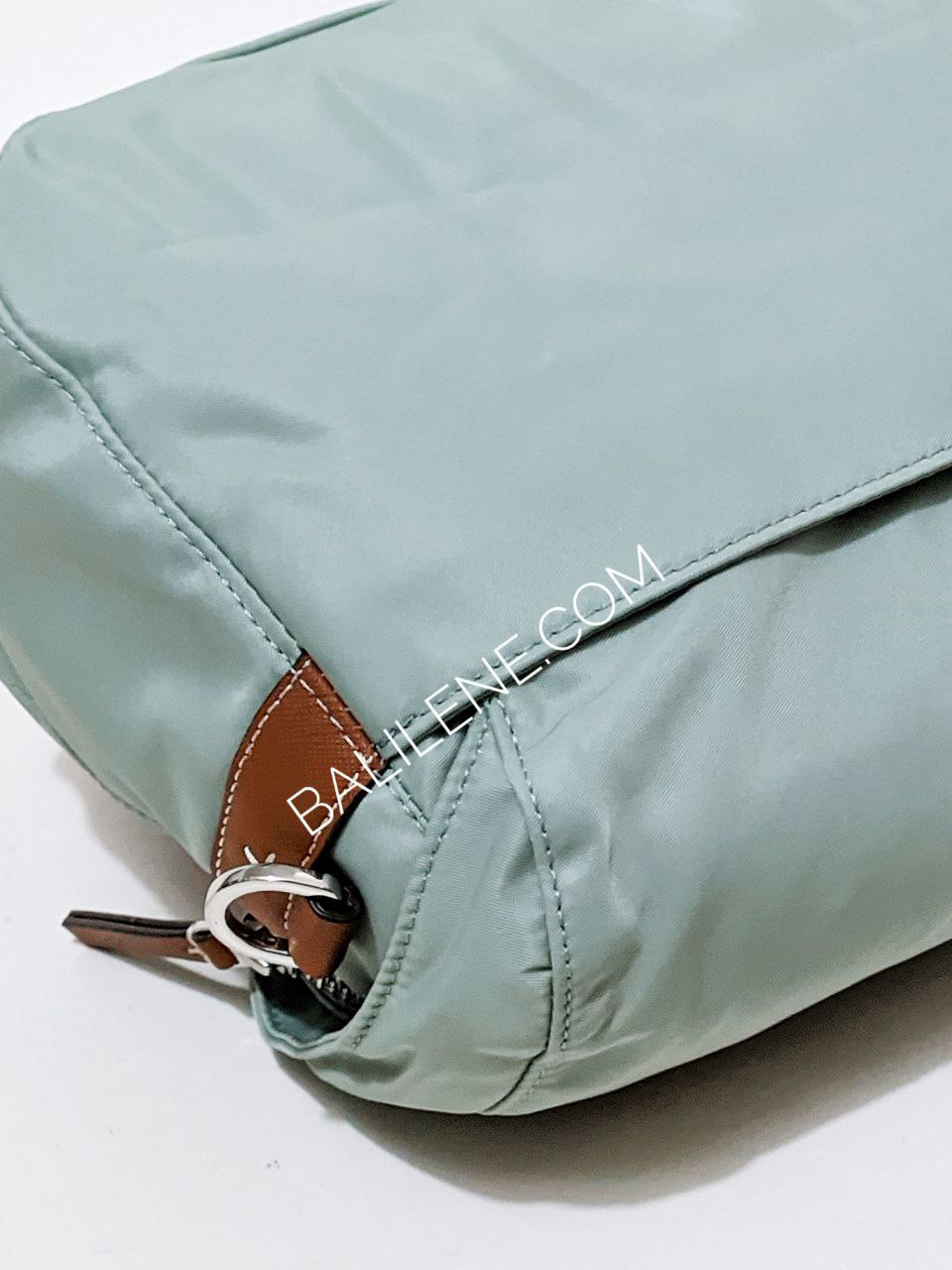 Tory Burch Virginia Small Messenger Blue Celadon