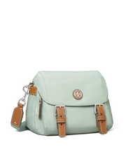 Tory Burch Virginia Small Messenger Blue Celadon