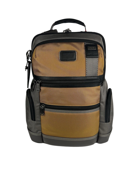 Tumi-Parrish-Backpack-Golden-Brown-and-Grey