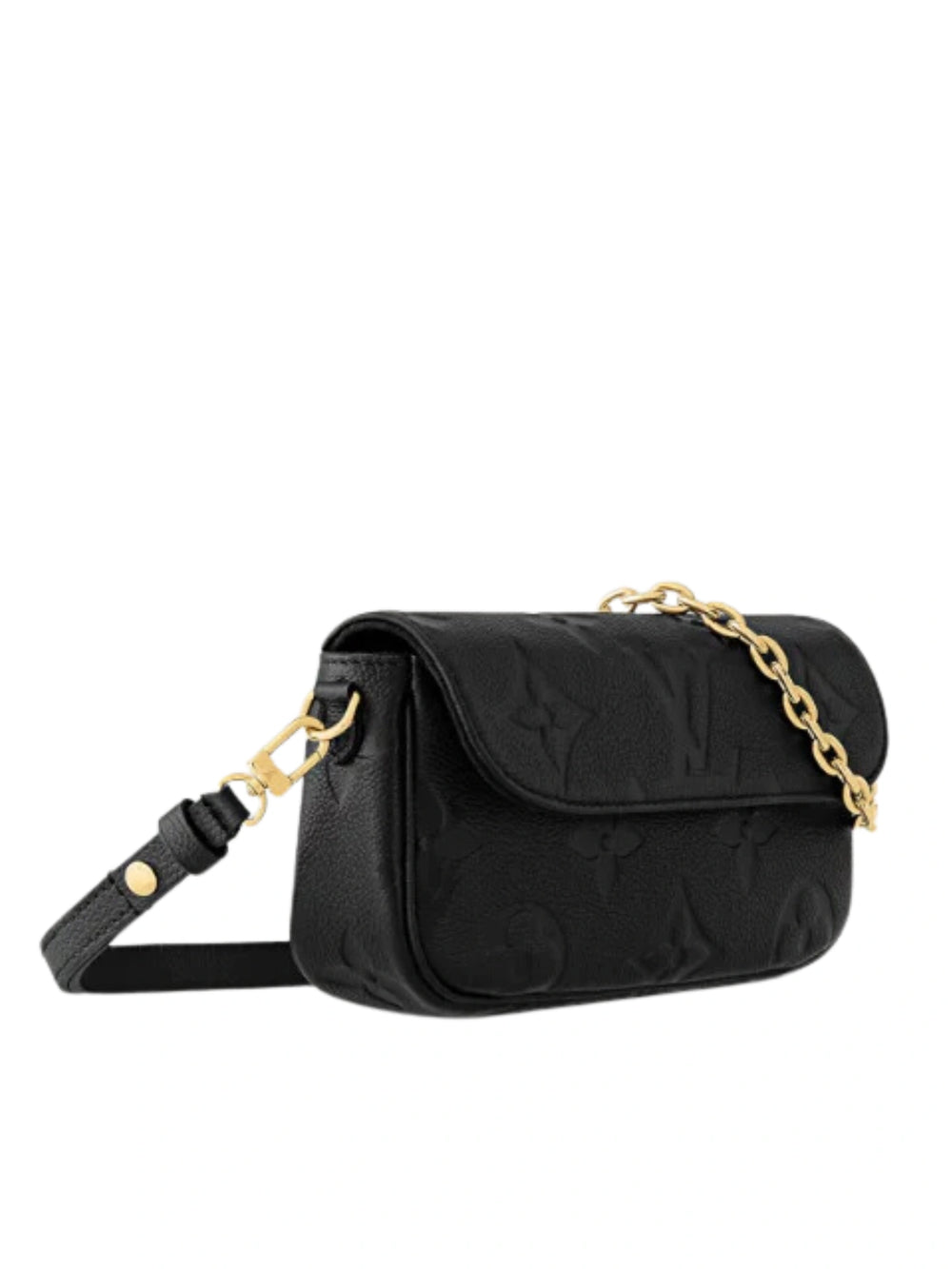 gambar-samping-Louis-Vuitton-Pochette-Chain-Ivy-Empreinte-Black