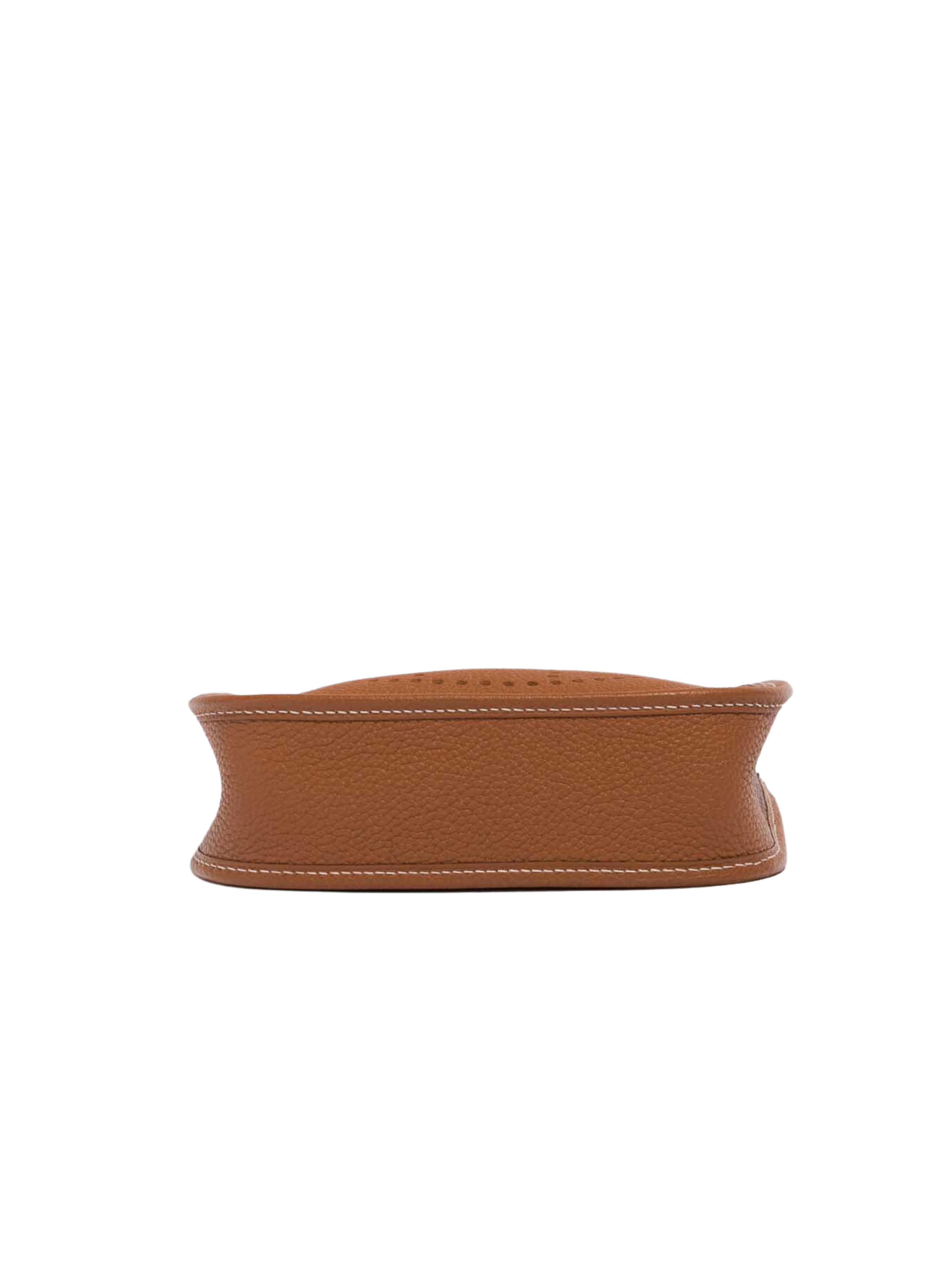 bagian-bawah-Hermes-Mini-Evelyne-Gold-Taurillon-Clemence-Phw