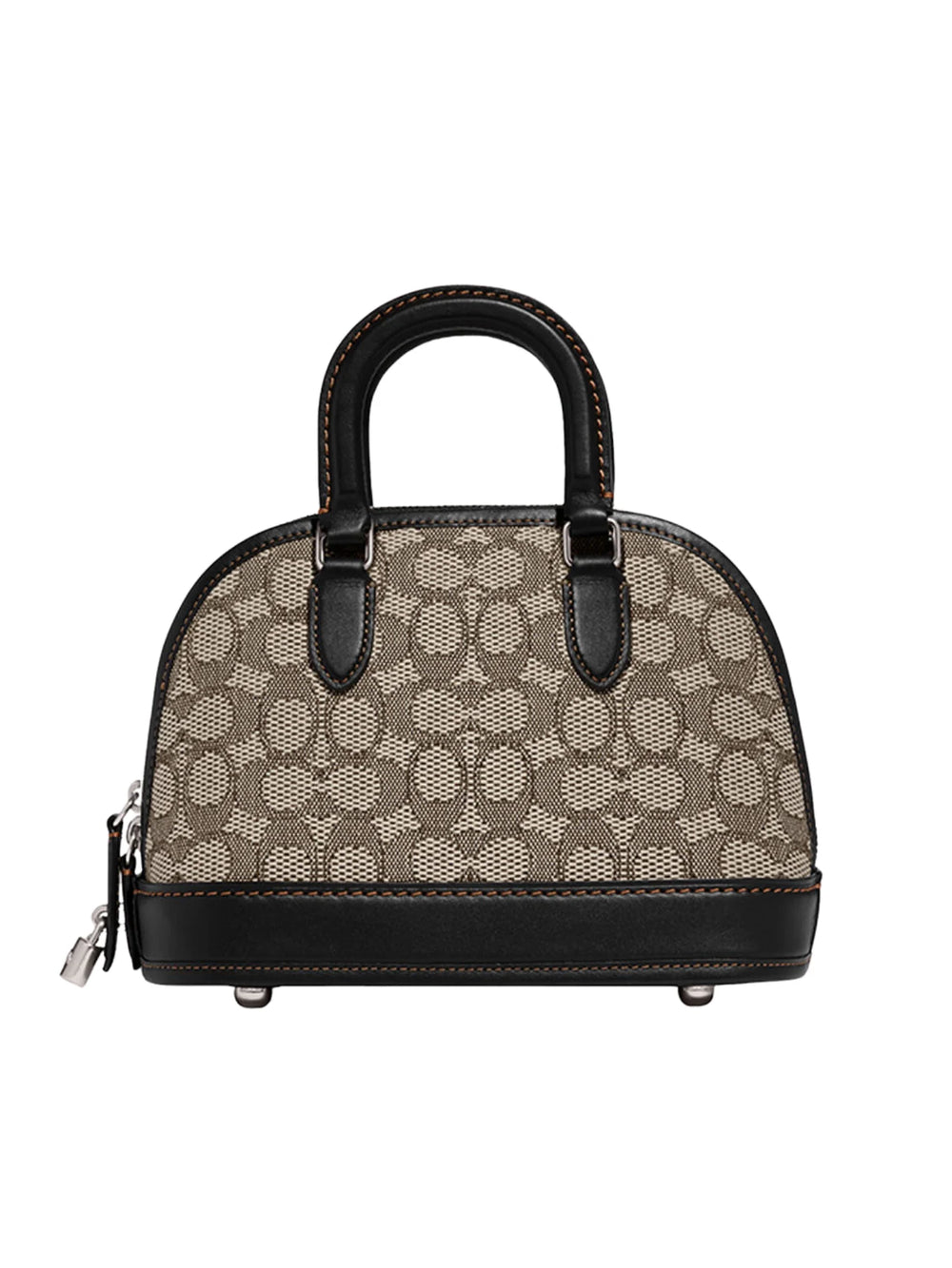 bagian-belakang-Coach-Ravel-Bag-24-In-Signature-Textile-Jacquard-Cocoa-Black